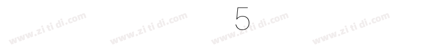 Nimbus Sans No5 T C字体转换